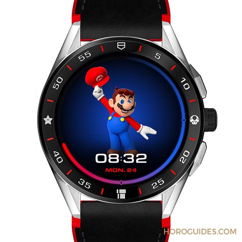 超級(jí)瑪利歐來(lái)了！泰格豪雅Connected《SUPER MARIO》 限量版腕表-復(fù)刻表