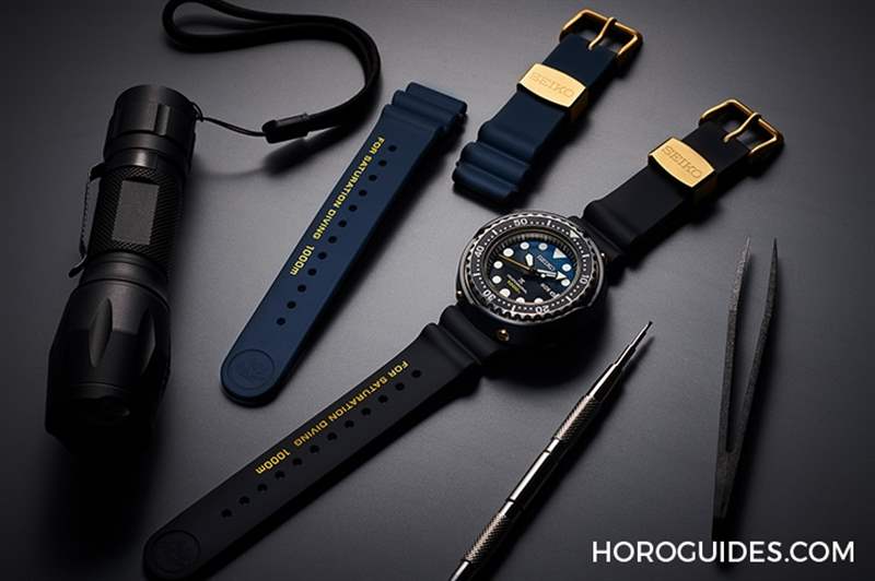 SEIKO Prospex深潛千米鮪魚罐頭，藍黑面盤新色｜1986年石英潛水表35周年限量表-復(fù)刻表