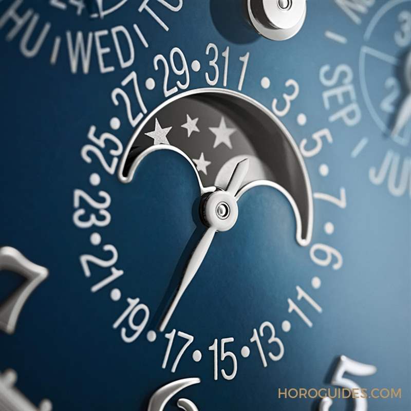 視聽都是極致饗宴！百達(dá)翡麗5374G三問萬年歷，「教堂鐘聲」配藍(lán)色大明火琺瑯表面-復(fù)刻表