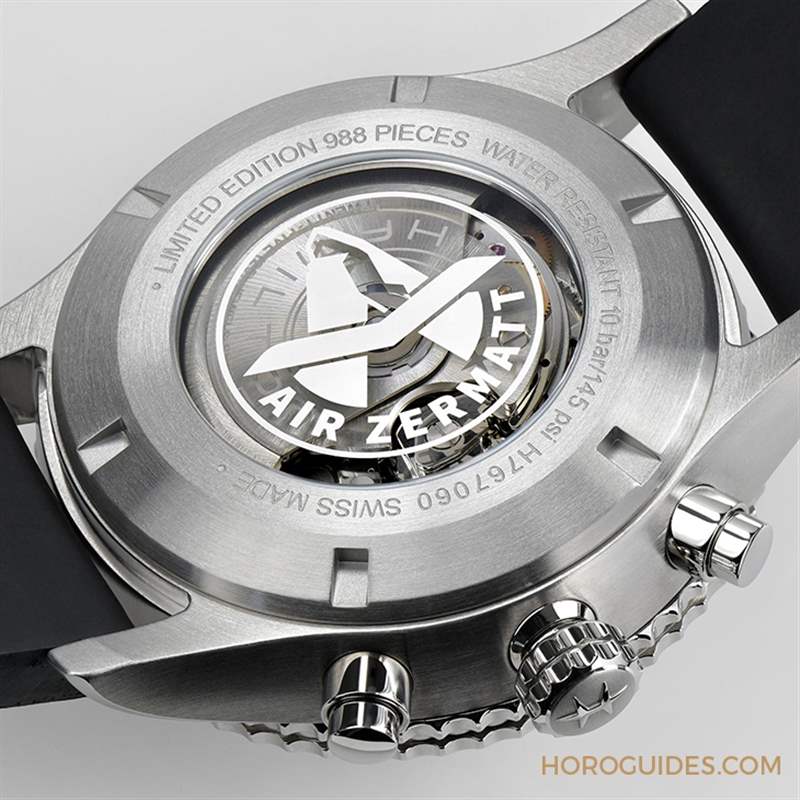 向空中救援精銳致敬｜HAMILTON Khaki Aviation系列Air Zermatt Converter限量計(jì)時(shí)碼表-復(fù)刻表