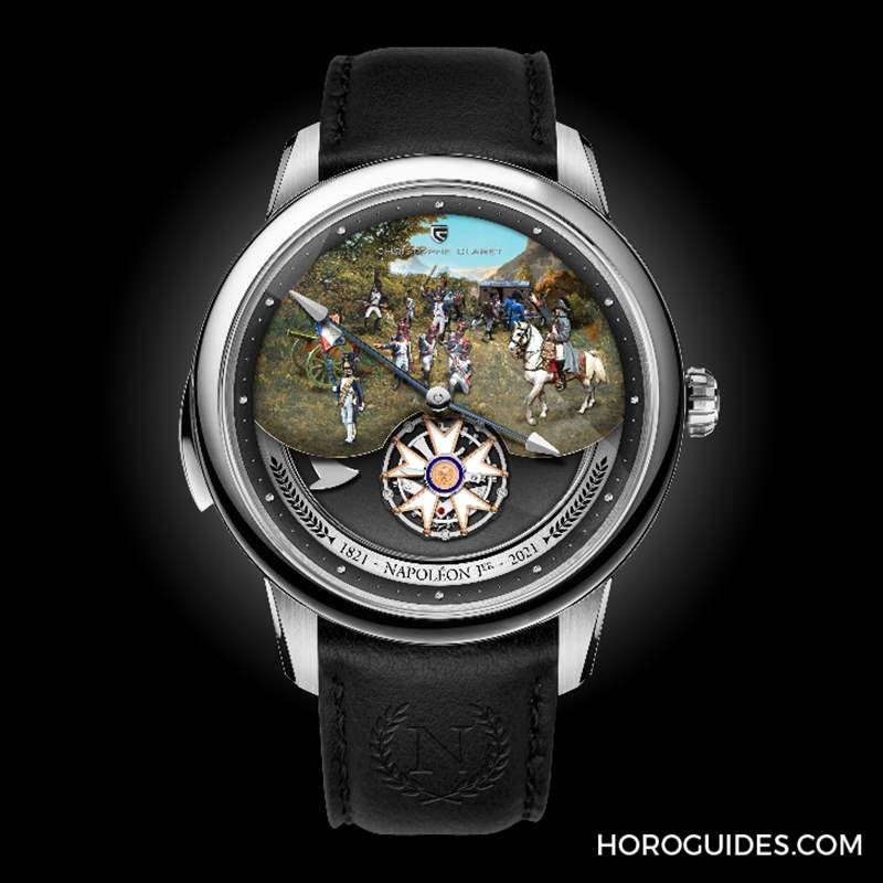 極致三問報(bào)時，向拿破侖致敬｜Christophe Claret Napoleon飛行陀飛輪三問表-復(fù)刻表
