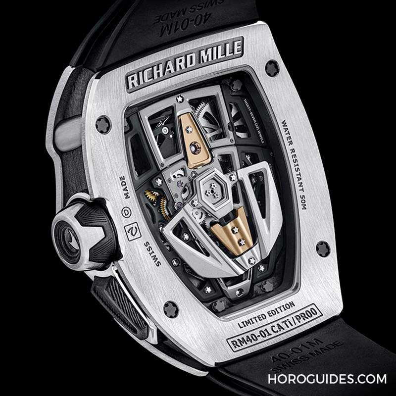 當(dāng)超級(jí)腕表遇到神級(jí)超跑！RICHARD MILLE X McLaren Speedtail聯(lián)名腕表RM 40-01自動(dòng)上鏈陀飛輪腕表-復(fù)刻表