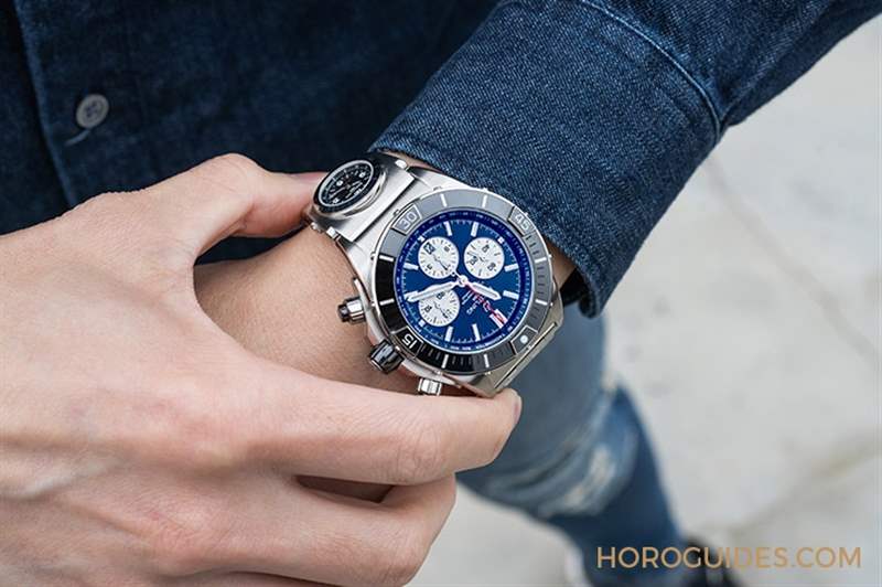 硬漢的重裝時(shí)尚｜BREITLING Super Chronomat超級(jí)機(jī)械計(jì)時(shí)碼表-復(fù)刻表