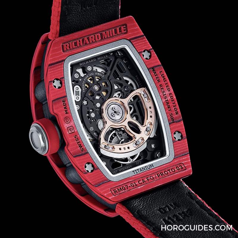 迎戰(zhàn)WEC世界耐力錦標賽！RICHARD MILLE推出RM 07-01 Racing Red限量腕表-復(fù)刻表