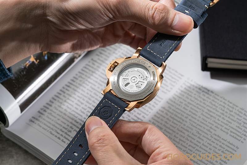 不只好看還更環(huán)保｜沛納海Submersible 42毫米限量青銅潛水表-復(fù)刻表