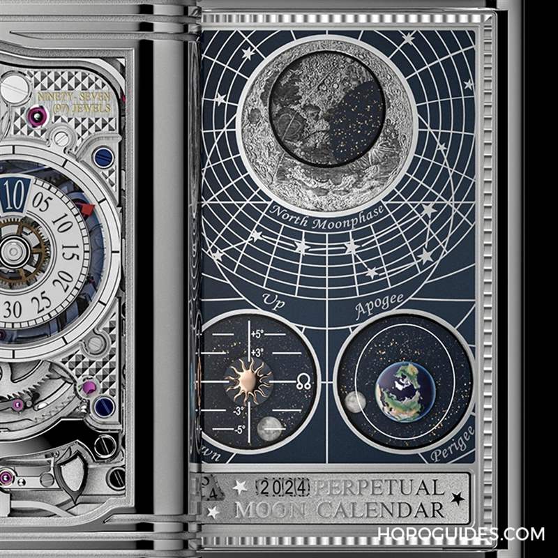 全球首款四面時(shí)計(jì)！11項(xiàng)復(fù)雜功能入列｜積家超卓復(fù)雜功能系列185型機(jī)芯翻轉(zhuǎn)腕表-復(fù)刻表