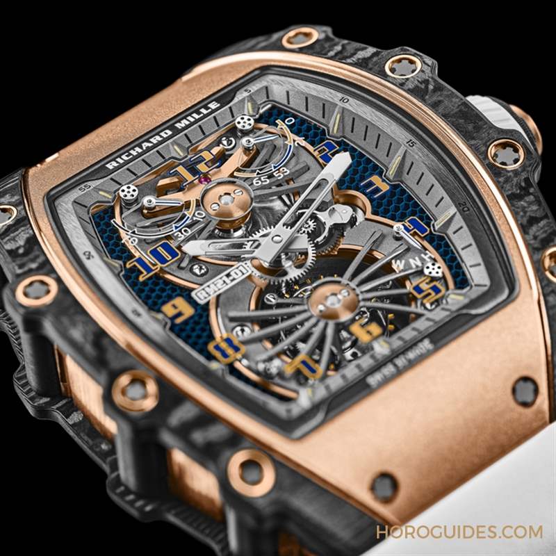 輕盈、強(qiáng)韌、穿透感！航太機(jī)械美學(xué)加持｜Richard Mille RM 21-01空氣動(dòng)力陀飛輪腕表?-復(fù)刻表
