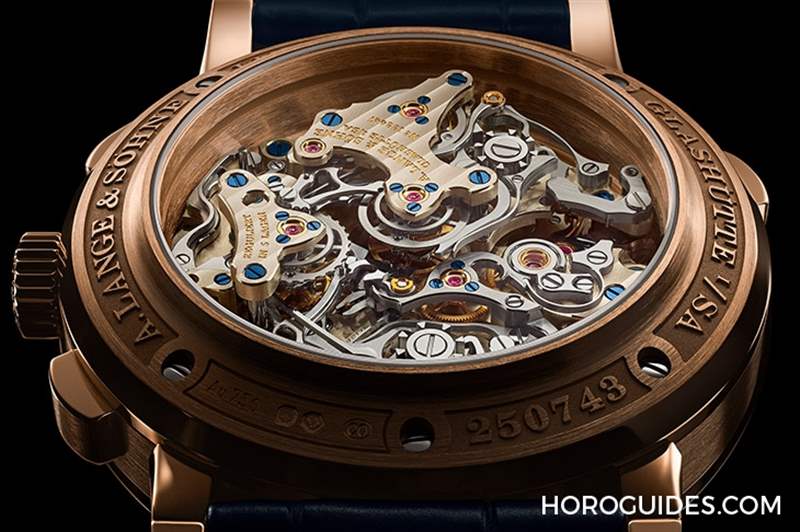 朗格Triple Split三追針計(jì)時(shí)，推出貴氣藍(lán)金新色-復(fù)刻表