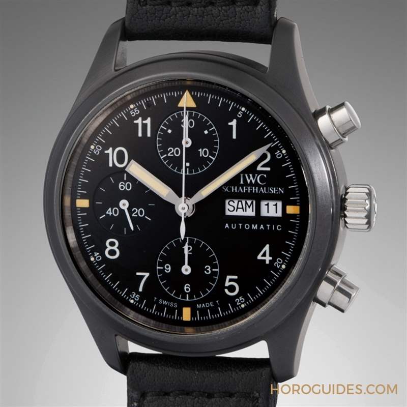 致敬傳奇黑陶瓷先驅(qū)| IWC 飛行員計時腕表「致敬3705」特別版-復(fù)刻表