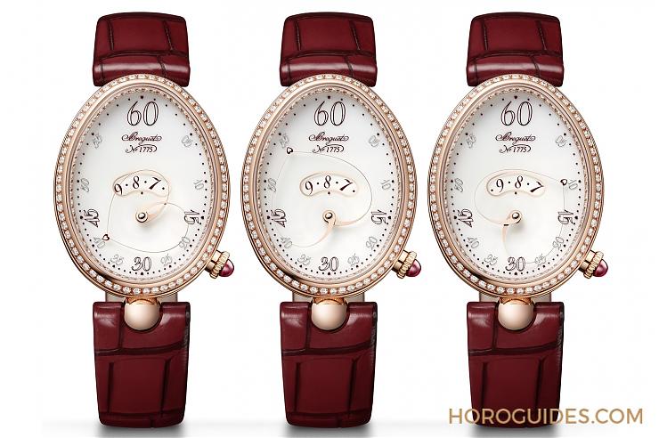 收放自如！前所未見的心形指針｜Breguet那不勒斯系列心愿仕女鉆表-復刻表