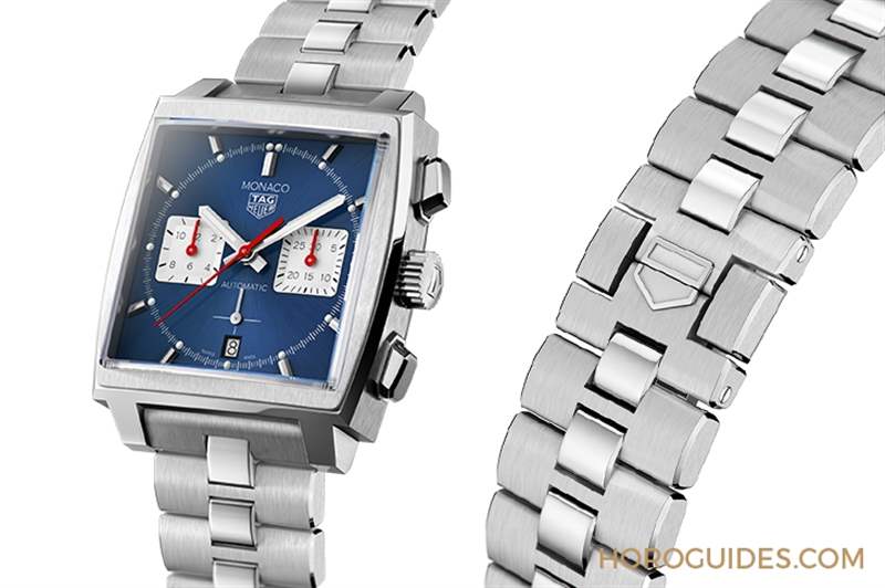 睽違20年再現(xiàn)金屬鏈帶！TAG HEUER Monaco H02自動計時腕表-復刻表