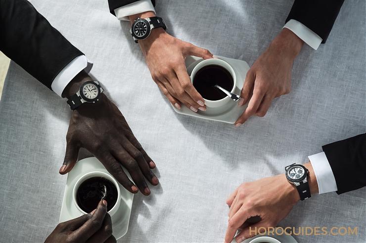 材質(zhì)混搭先驅(qū)回來了?。麭VLGARI Aluminium腕表-復(fù)刻表