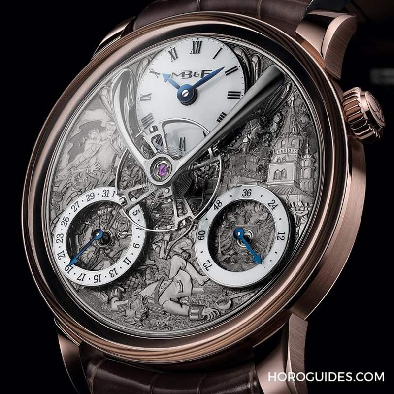 精雕細(xì)琢，最有故事的面盤｜MB&F LM Split Escapement Eddy Jaquet系列限量腕表-復(fù)刻表
