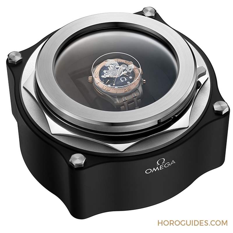 三種材質(zhì)精湛融合！歐米茄大師天文臺海馬潛水300米計時碼表-復(fù)刻表