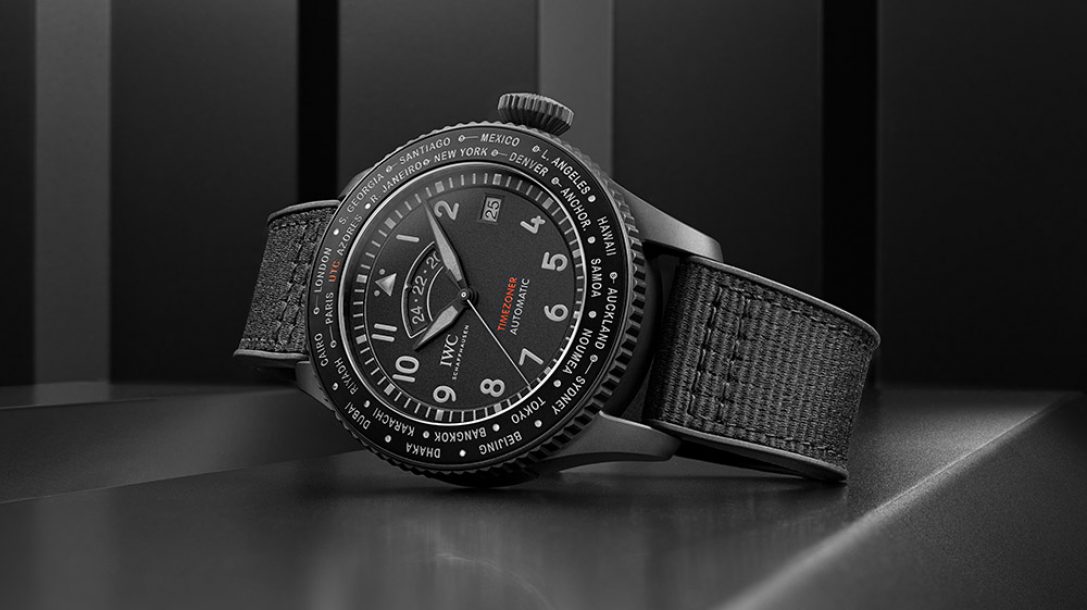 萬國表飛行員腕表 TIMEZONER頂槍 CERATANIUM-復(fù)刻表