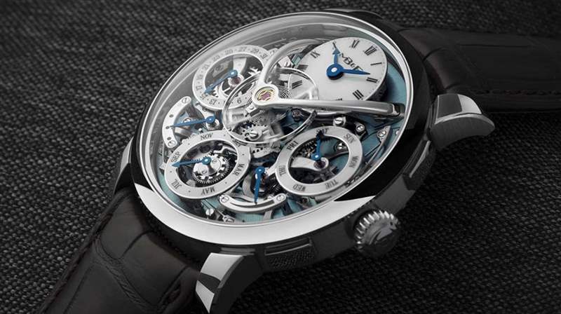 MB&F 傳統(tǒng)機(jī)器永久鈀金，當(dāng)藝術(shù)被高舉-復(fù)刻表