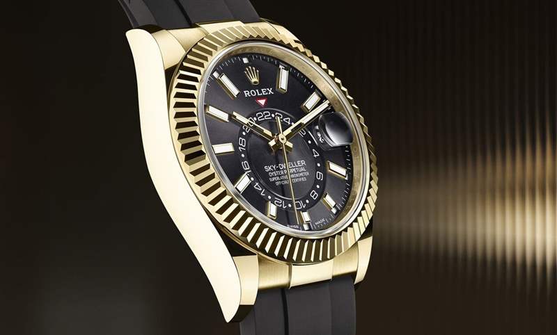 ROLEX Sky-Dweller首次搭配黑橡膠表帶！-復刻表
