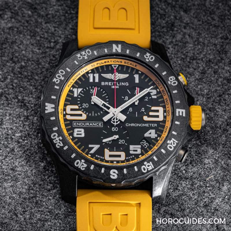 極輕、夠準，還有點帥：滿足專業(yè)運動表的三項條件｜百年靈Endurance Pro-復刻表