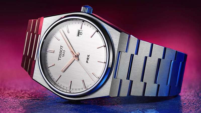 天梭 PRX 40 205，回到七十年代-復(fù)刻表