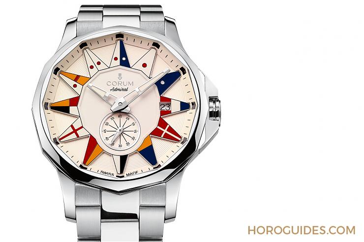 海洋風(fēng)格領(lǐng)航之選｜Corum海軍上將AC-One 45鏤空陀飛輪與AC-One 38女仕鉆表-復(fù)刻表