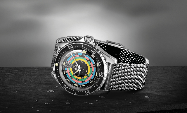 這只「彩虹圈」好復(fù)古！MIDO Ocean Star海洋之星減壓復(fù)刻1961限量表-復(fù)刻表