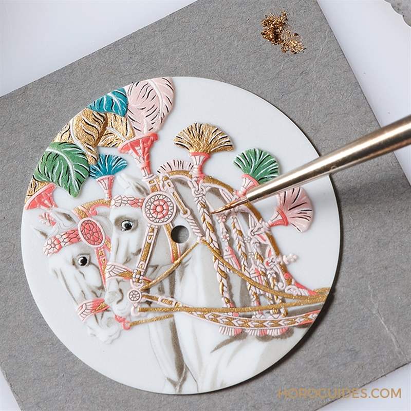 腕上光車駿馬｜愛馬仕Arceau Harnais Fran?ais Remix工藝表-復(fù)刻表