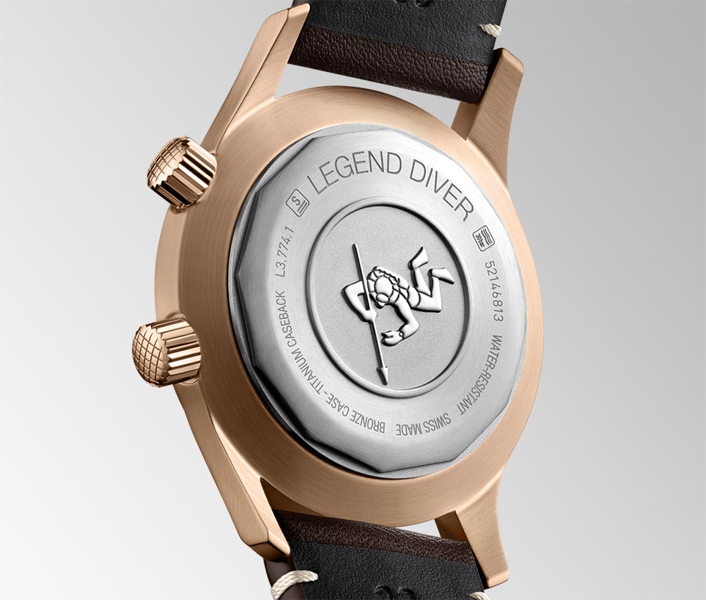 浪琴傳奇潛水員Heritage系列腕表-復(fù)刻表