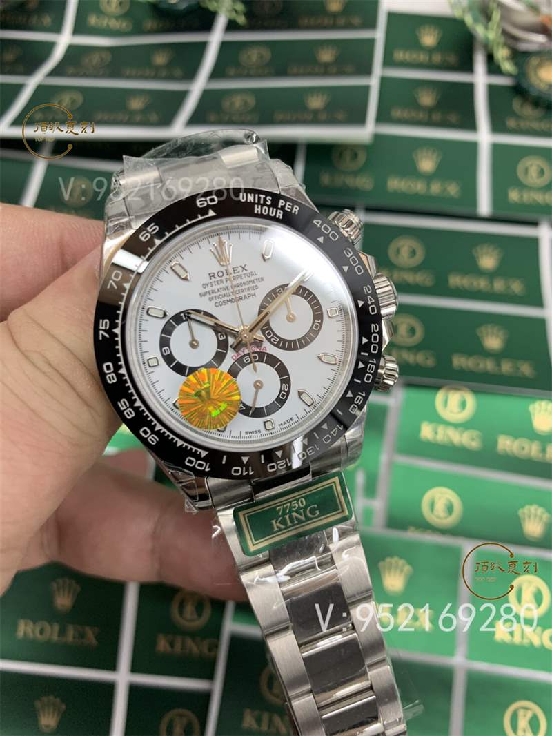 KING廠(chǎng)勞力士迪通拿7750機(jī)芯復(fù)刻做工怎么樣,厚度對(duì)版-復(fù)刻表