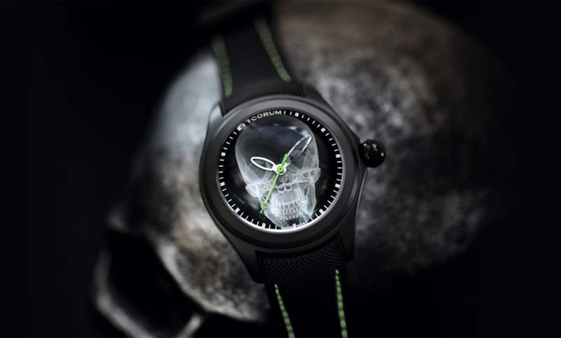 第二代登場，昆侖表Bubble 47 Skull X-Ray 泡泡系列骷髏頭腕表-復(fù)刻表