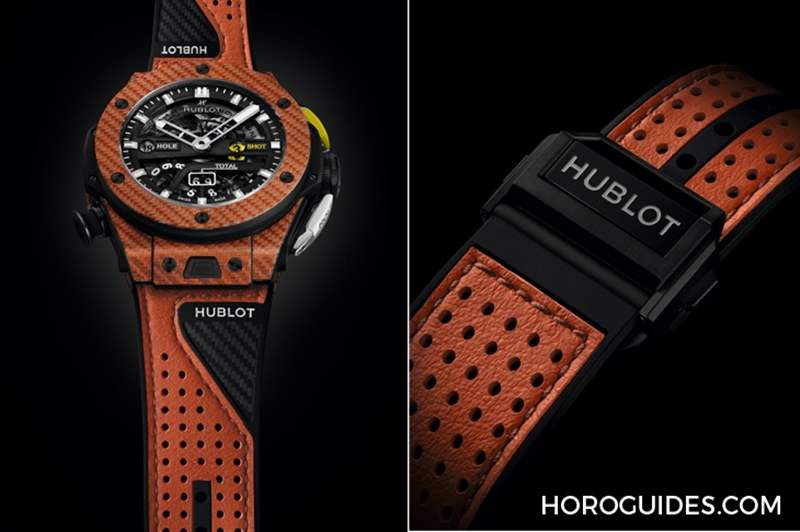 橘色、超輕量、可計桿數(shù)，Hublot Big Bang Unico高爾夫球表新色亮相-復刻表