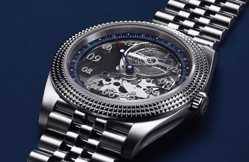 意大利鋼門GiGi勞力士Datejust鏤空改裝表極吸睛命名：孤獨(dú)時(shí)光-復(fù)刻表