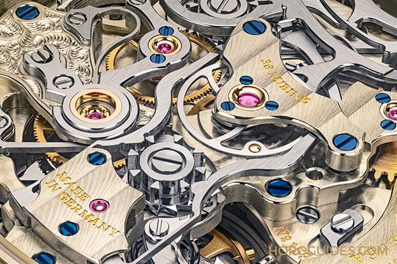 朗格1815 Rattrapante追針計時碼表-L101.2 型自制機芯-復(fù)刻表