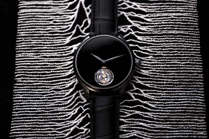 亨利慕時H. Moser & Cie Vantablack純黑表盤手表2327-0222-復刻表