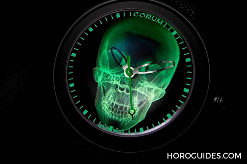 第二代登場，昆侖表Bubble 47 Skull X-Ray 泡泡系列骷髏頭腕表-復(fù)刻表