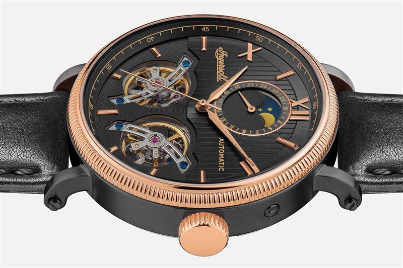 美國(guó)產(chǎn)小眾雙陀飛輪腕表:英格索好萊塢自動(dòng)手表-復(fù)刻表