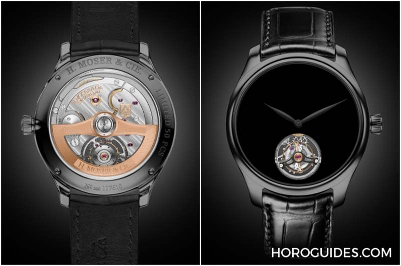 慶祝全新銷售平臺(tái)上線！H. MOSER & CIE.推出三款Vantablack?腕表-復(fù)刻表