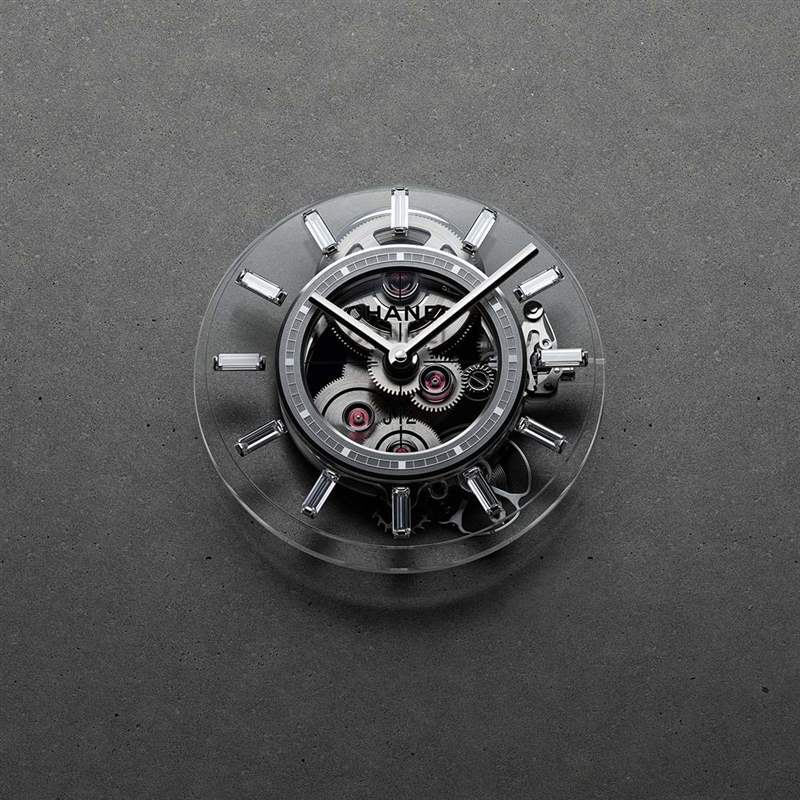 限量12枚！香奈兒J12 X個性鏤空機械手表H6249-復刻表