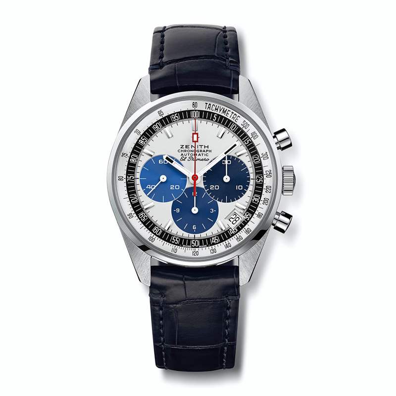 真力時(shí)38毫米三小盤(pán)計(jì)時(shí)腕表03.Z386.400/60.C843-復(fù)刻表