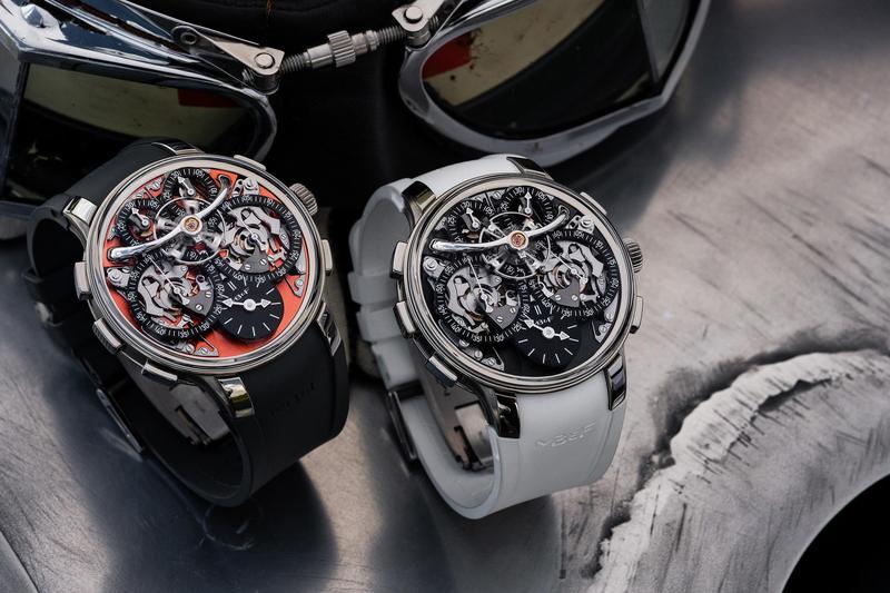 完美演繹一加一大于二的道理！MB&F首款計(jì)時(shí)碼表現(xiàn)身-復(fù)刻表