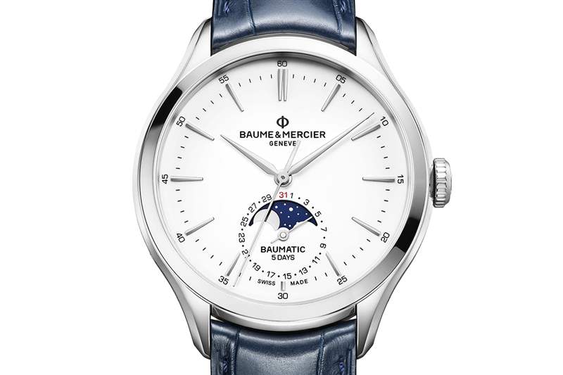 名士的全新Clifton Baumatic型號(hào)-復(fù)刻表