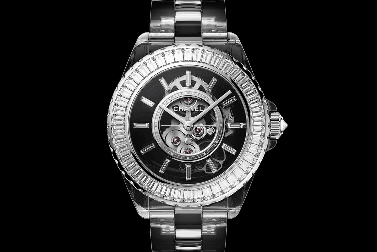 限量12枚！香奈兒J12 X個性鏤空機械手表H6249-復刻表