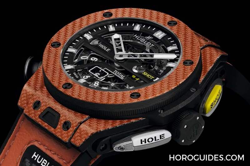 橘色、超輕量、可計桿數(shù)，Hublot Big Bang Unico高爾夫球表新色亮相-復刻表