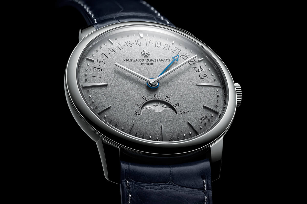 江詩丹頓月相磨砂灰4010U/000P-B545-復刻表