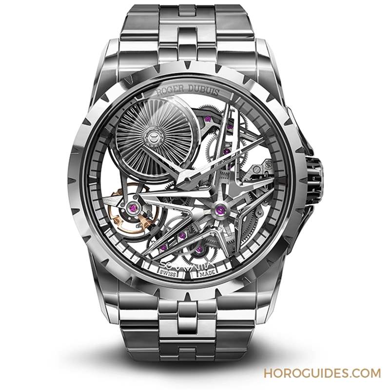 這款自動盤轉(zhuǎn)起來很迷幻！Roger Dubuis攜手空山基推出Excalibur Sorayama Monobalancier腕表-復(fù)刻表