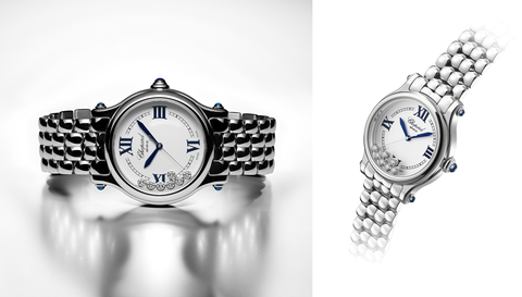 不只閃耀，蕭邦以Happy Sport系列表款頌揚女性無拘自主的躍動樣貌-復刻表