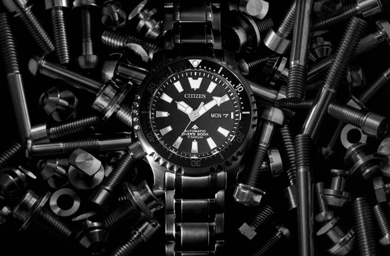 超級鈦?技術50周年亞洲限量版｜型格黑魂CITIZEN PROMASTER 200M潛水機械腕表-復刻表