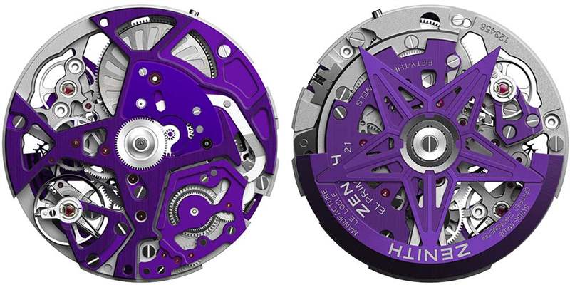 真力時天頂 DEFY 21 紫外線-復(fù)刻表