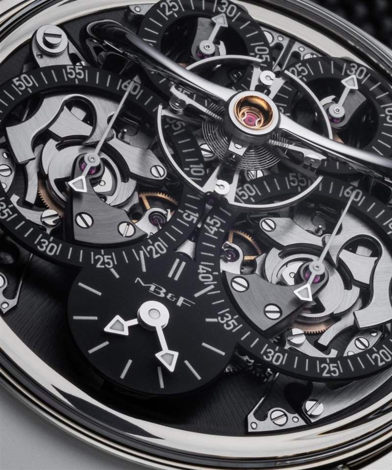 完美演繹一加一大于二的道理！MB&F首款計(jì)時(shí)碼表現(xiàn)身-復(fù)刻表