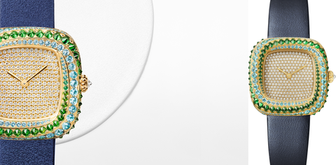 探索高級(jí)珠寶鐘表的全新領(lǐng)域－Coussin de Cartie腕表系列-復(fù)刻表