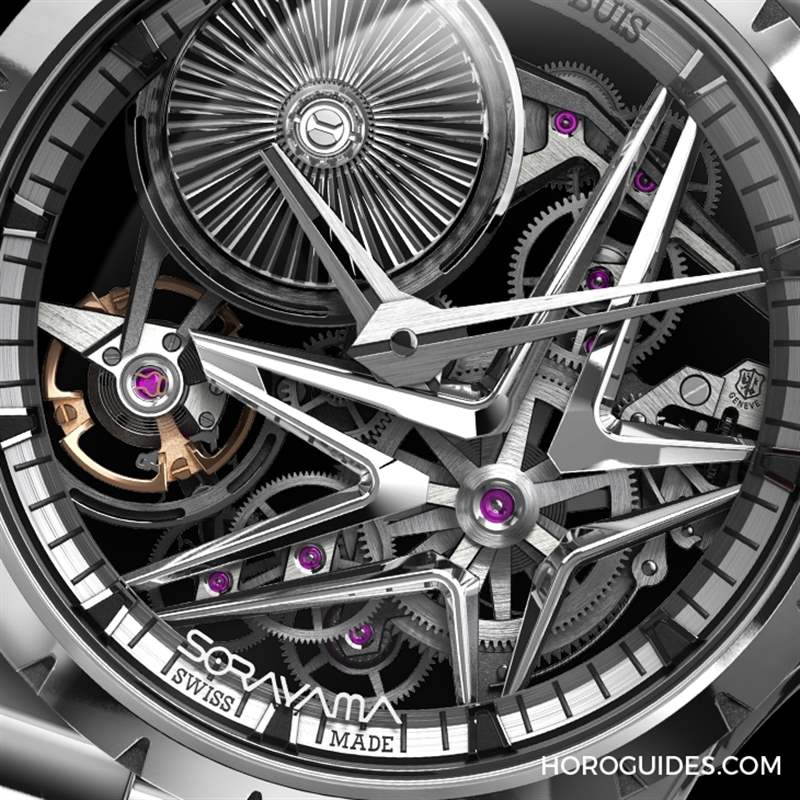 這款自動盤轉(zhuǎn)起來很迷幻！Roger Dubuis攜手空山基推出Excalibur Sorayama Monobalancier腕表-復(fù)刻表